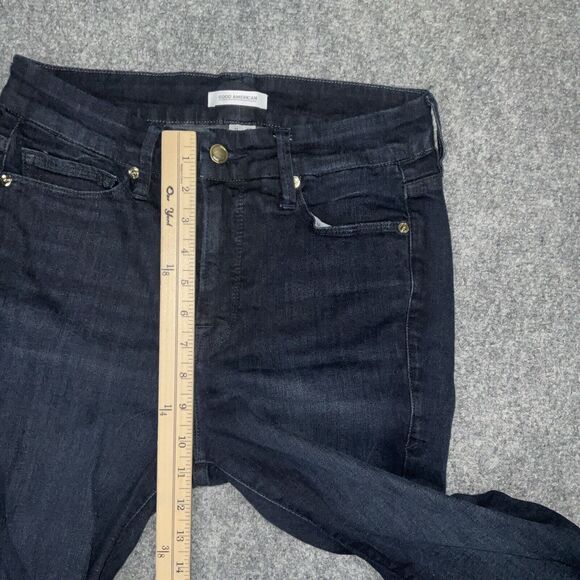 Good American Jeans Womens Size 29 Blue Good Legs Skinny Dark Wash - Picture 6 of 13